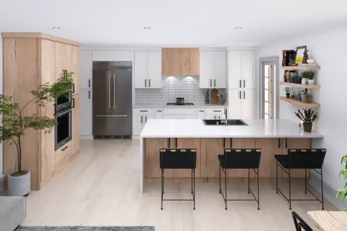 brooklyn slim shaker white kitchen cabinets