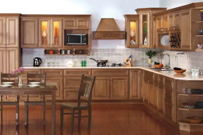 orlando ginger square solid wood kitchen cabinets