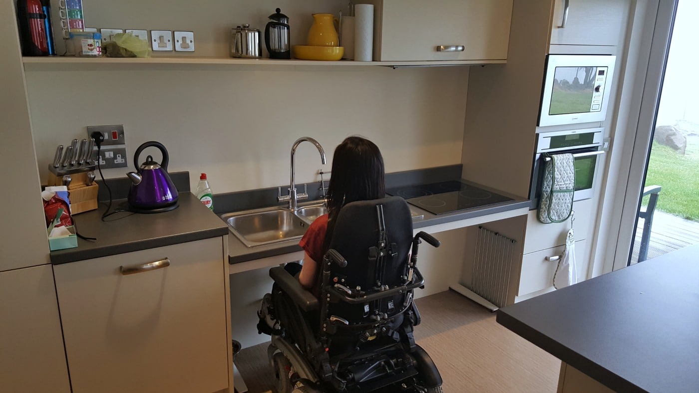 Wheelchair Accessable Kitchen Sink 