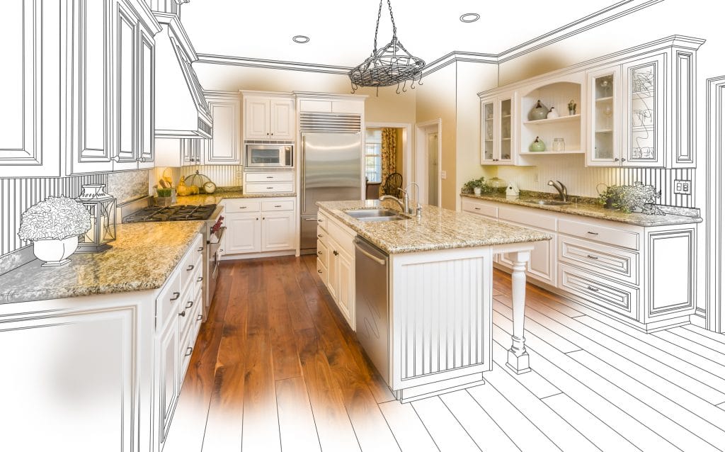 kitchen construction design and layout