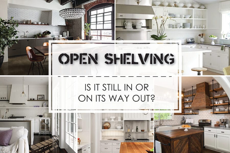 7 Reasons Upper Kitchen Cabinets Beat Open Shelving - Best ...