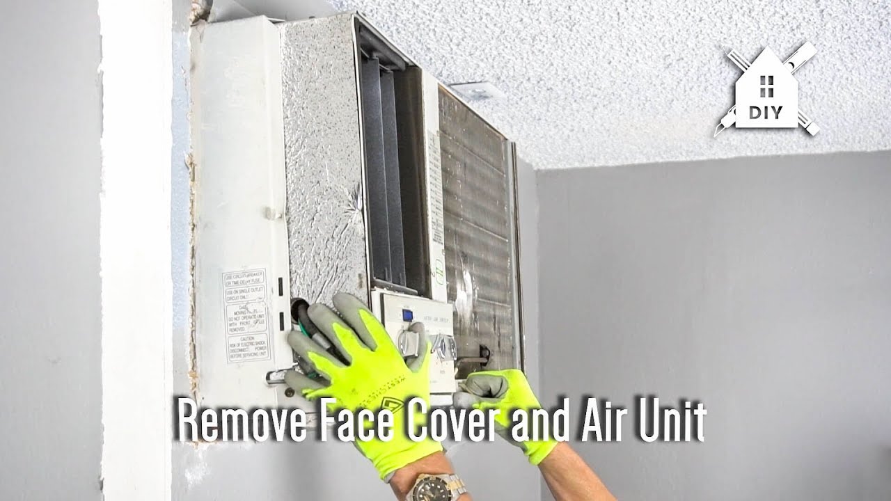 How to Remove a Wall Air Conditioning Unit and Restore the Drywall