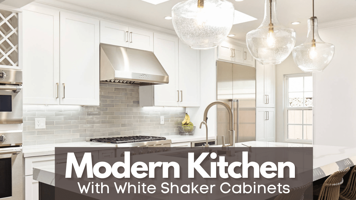 modern kitchen design white cabinets