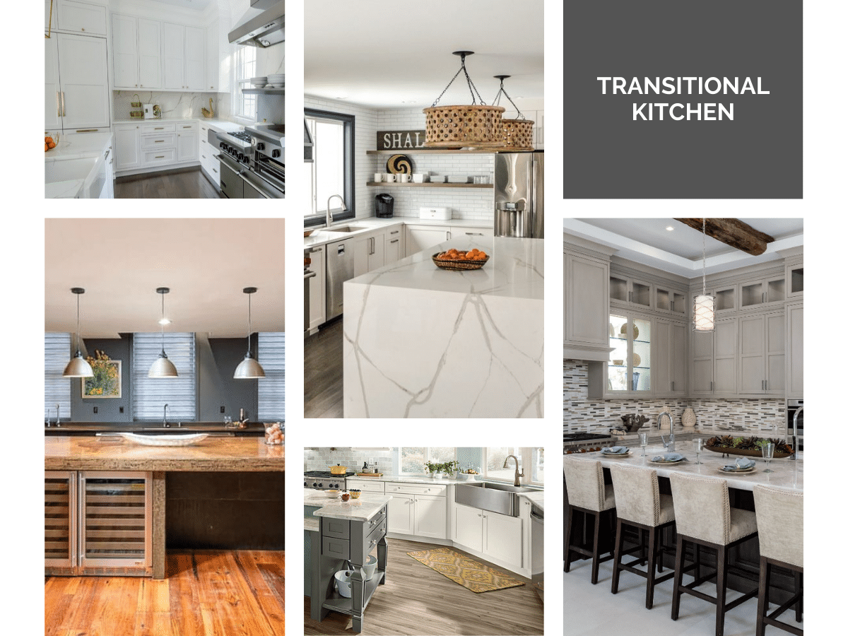 A Mix of Elements: The Transitional Kitchen Style