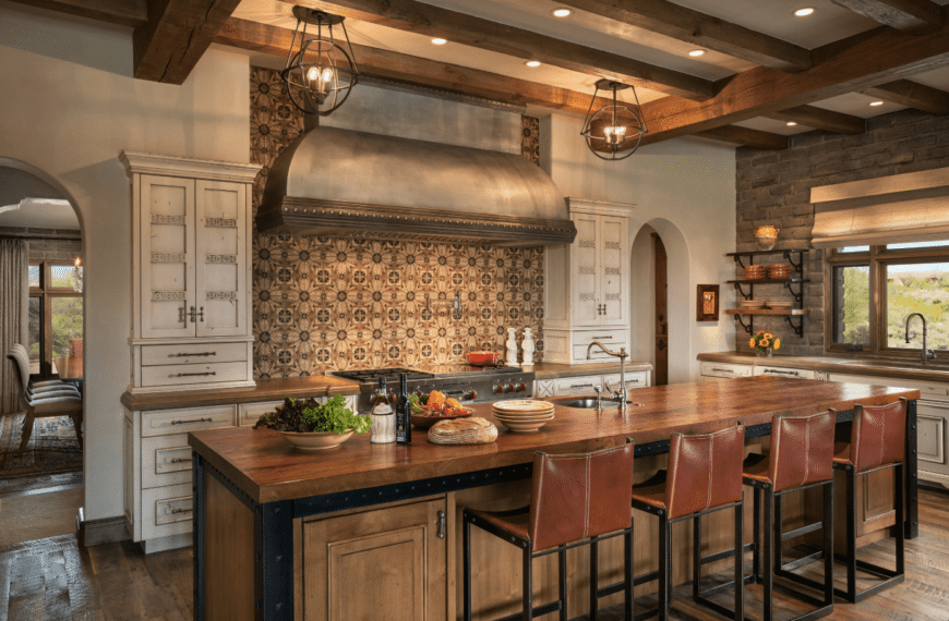 Stylish Copper and Bronze Colors, Metal Accents Enhancing Beautiful Kitchen  Designs