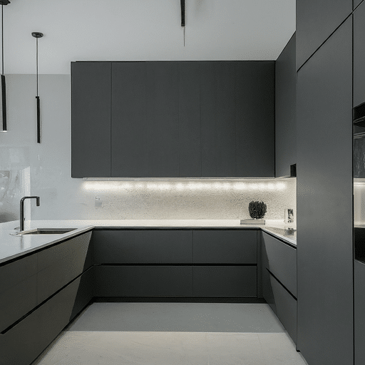  Modern LED Strip Lights kitchen ideas