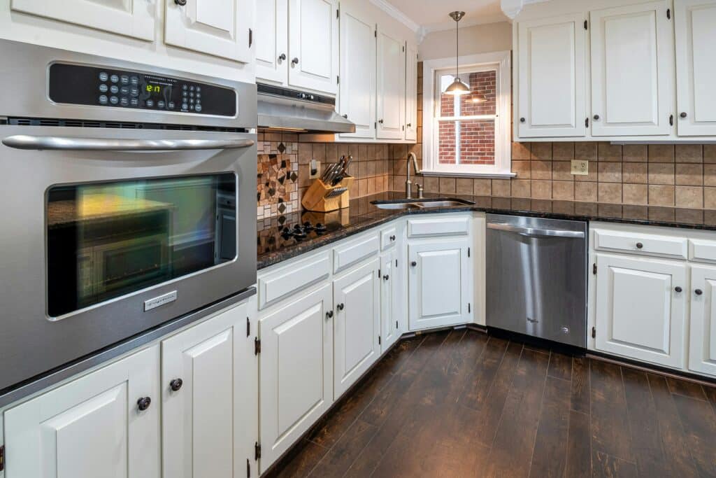 best appliances to match white cabinetry