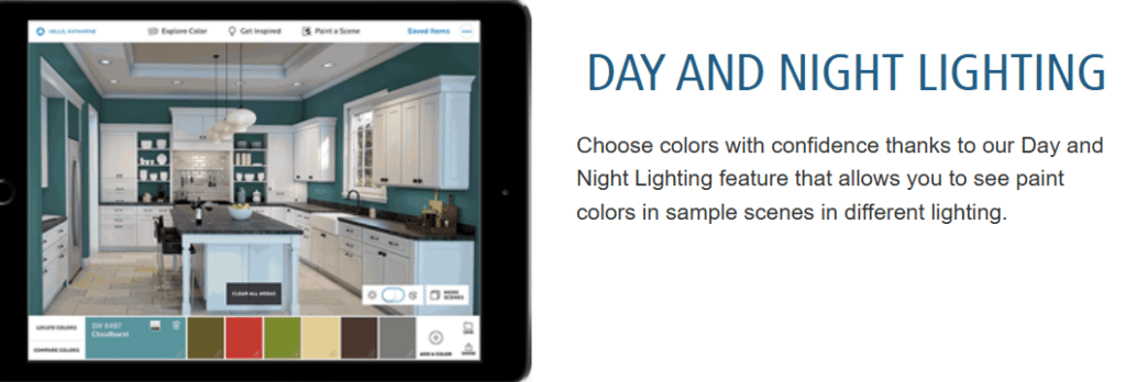 colorsnap design software by sherwin williams